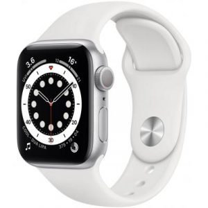 Смарт-годинник Apple Watch Series 6 White Sp (MG283UL/A)